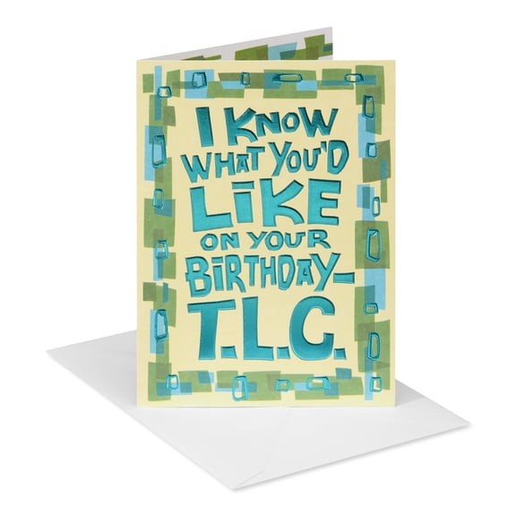 American Greetings Funny Birthday Card (TLC and Less Candles)
