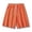 Orange, variant on Ofreoo Men’s Linen Shorts Casual Drawstring Summer Beach Shorts on Clearance