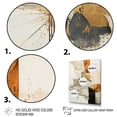 thumbnail image 3 of Designart "Radiant Dreamscape of Yellow Sunset III" Abstract Canvas Wall Art - Modern Yellow Abstract Collages Entryway Wall Art, 3 of 6
