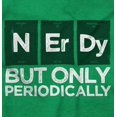 thumbnail image 2 of Periodically Nerdy Chemistry Science Unisex Plus Fleece Graphic Hoodie Brisco Brands 2X, 2 of 5