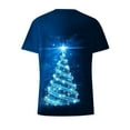 thumbnail image 4 of Womens Scrub Tops Short Sleeve V-neck Tops Uniform Christmas Tree Printed Pockets Blouse Nursing Clearance, 4 of 4