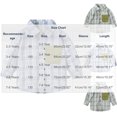 thumbnail image 3 of Ashirexll Boys Long Sleeve Shirts Plaid Long Sleeve Button Up Outerwear Shirt with Pockets for Kids 2-8 Years, 3 of 6