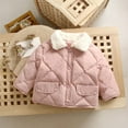 thumbnail image 4 of 2 3 4 5 6 7 Yrs Kids Children Outerwear Winter Clothes for Boys Girls Cotton-Padded Parka Coats Thicken Warm Fashion Jackets, 4 of 6