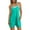 Mint Green Jumpsuit, variant on DUMUIELD Womens Rompers Summer Casual Loose Sleeveless Overalls Spaghetti Strap Shorts Jumpsuit 2025 Beach Vacation Jumpers Yellow,XXL