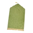 thumbnail image 2 of Prayer Rug Prayer Mat Irregular Area Rugs Worship Mat Thin Prayer Mat for Office green, 2 of 9