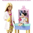 thumbnail image 3 of Barbie Careers Doll & Playset, Pediatrician Theme with Blonde Fashion Doll, 1 Patient Doll, Furniture & Accessories, 3 of 5