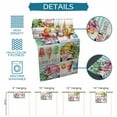 thumbnail image 7 of Hokiten Table Runners 48 Inches Long Dress Scarves, Summer Gnomes Farmhouse Kitchen/Dining Table Runner, Short Coffee Tablerunners, Palm Leaves Ice Cream Splicing 13x48 Inch, 7 of 7