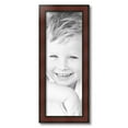 thumbnail image 2 of ArtToFrames 9x25" Honors Mahogany Picture Frame, Brown Wood Poster Frame, with Regular Acrylic and 2 (FBPL-5155), 2 of 7
