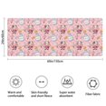 thumbnail image 3 of Pink Cow Milk Pattern Bathroom Rugs Mat,Non Slip Microfiber Bathroom Rug,Rubber Backing,Soft Bathroom Mats for Bathroom Floor,Tub and Shower,60x24in(150x60cm), 3 of 5