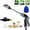 A, variant on WWV High Pressure Hose Nozzle Sprayer Multi Function Water Jet with 3 Spray Modes Fits 1/2 and 3/4 Hoses for Car Wash Garden Patio Window Cleaning Kit