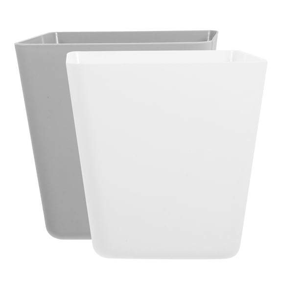 PRETYZOOM 2pcs Plastic Hanging Cup for Storage Small Storage Hanging Box Hanging Storage Container