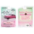 thumbnail image 3 of 1955 Cadillac Fleetwood Series 60 Pink with White Top "Hobby Exclusive" Series 1/64 Diecast Model Car by Greenlight, 3 of 3