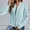 *Light Blue, variant on ClodeEU Women's Long Sleeve Sweatshirts Jackets, Full Zip Lightweight Jacket , Textured Knit Crochet Outwear Coat Beige,Womens Plus L