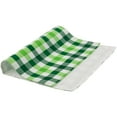 thumbnail image 4 of Northlight Set of 4 Green and White Checkered Printed Placemats 18", 4 of 5