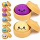 thumbnail image 1 of Set de 2 juguetes squishy de dumpling Stantam para aliviar el estrés, 1 of 7