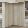 thumbnail image 6 of Roundhill Furniture Mchome Square End Table, Nightstand, White Finish, 6 of 9