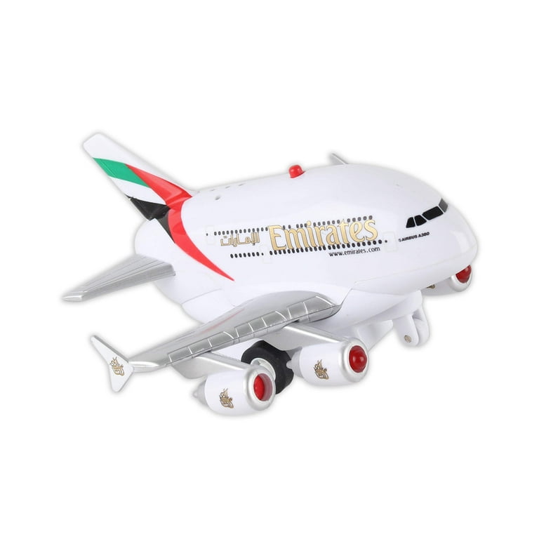 Emirates A380 Pullback W/Light & Sound - Walmart.com