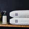 thumbnail image 5 of Bedding Textiles Cloud Memory Foam Bed Pillow for Side and Back Sleepers  Queen Size  2-Pack Jiayi, 5 of 5