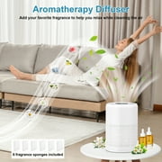 Airfire Air Purifier for Home, up to 1300 Sq.ft/2H Air Purifiers for Allergies and Asthma, H13 HEPA Air Filter