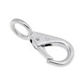 thumbnail image 2 of Stainless Steel Carabiner Spring Snap Hook with Eyelet for Boats/ Sailing 1.9/2.75/3.15/3.54/3.7inch Length - 2# 8cm, 2 of 6