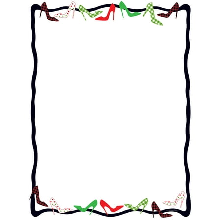 great papers dancing heels holiday letterhead 8 5 x 11 80