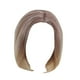 thumbnail image 1 of Peluca sintética de pelo corto y rizado con degradado de colores naturales para mujer., 1 of 3