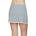 thumbnail image 2 of Sofibella Women's Sofi-Staple 14 € Tennis Skort (Stone, XS), 2 of 2