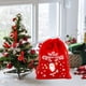 thumbnail image 4 of Bolsa de Regalo Navideña Roja, Bolsa para Dulces Navideños, Bolsa para Decoración de Árbol de Navidad, Bolsa para Empaquetar Frutas, 4 of 6