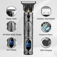 thumbnail image 3 of Yajuhoy Beard Trimmer Professional Hair Clipper Trimmer Zero Gapped T-Blade Trimmer Electric Shaver Razor, 3 of 13