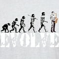 thumbnail image 3 of CafePress - Sax Saxophone Evolution T Shirt - Men's Classic Graphic T-Shirt, 3 of 4