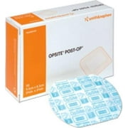 Smith and Nephew Inc Opsite Post-Op Dressing with Absorbent Pad 4-3/4" x 4", Waterproof, Latex-Free (Box of 10 Each)