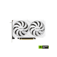 thumbnail image 3 of ASUS Dual GeForce RTX 3060 White OC Edition 12GB GDDR6 (PCIe 4.0, 12GB GDDR6, HDMI 2.1, DisplayPort 1.4a, 2-slot design, Axial-tech fan design, 0dB technology) DUAL-RTX3060-O12G-WHITE, 3 of 11