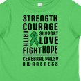 thumbnail image 4 of Inktastic Cerebral Palsy Awareness Strength Support and Courage Boys or Girls Toddler T-Shirt, 4 of 5