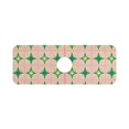 thumbnail image 7 of Yayeee Faucet Mat for Kitchen Sink 14.7" Diatomite Long Splash Guard Pad, Green Symmetrical Stars, 7 of 7