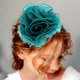 thumbnail image 2 of KAKOWELY Diadema de flores de encaje grande vintage para boda, diadema de flores para novia, diadema de encaje floral, 2 of 5