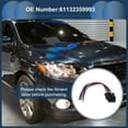 thumbnail image 2 of Unique Bargains No.61132359993 Conjunto de arnés de cableado de faros para BMW Series 1 2 3 4 F20 F21 F22 F23 F28 M2 F30 F31 F32 F33 F36 11-21 Luz trasera, 2 of 7
