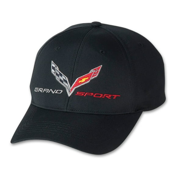 C7 Corvette Grand Sport Logo Black Hat
