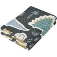 thumbnail image 3 of Coolnut Dinosaur Soft Hand Towels, 2 PcsAbsorbent Bath Towel Decorative Fingertip Towels for Bathroom Gym Spa Hotel Beach Swimming Pool,14.4"x 28.3", 3 of 6