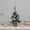 White_A, variant on YOHAVEN Mini Christmas Tree Tabletop Decoration Bottle Brush Pine with Wooden Base Small Fake Tree Centerpiece for Desk Mantle Office Holiday Party Xmas Decorations
