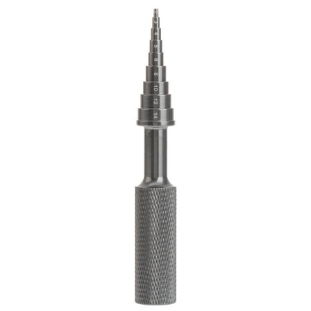 

1Pc Hole Opener Reamer Drill Puncher and Car Shell Scissors Metal Steel for RC Car Ship Aircraft Model DIY Tools (Grey)
