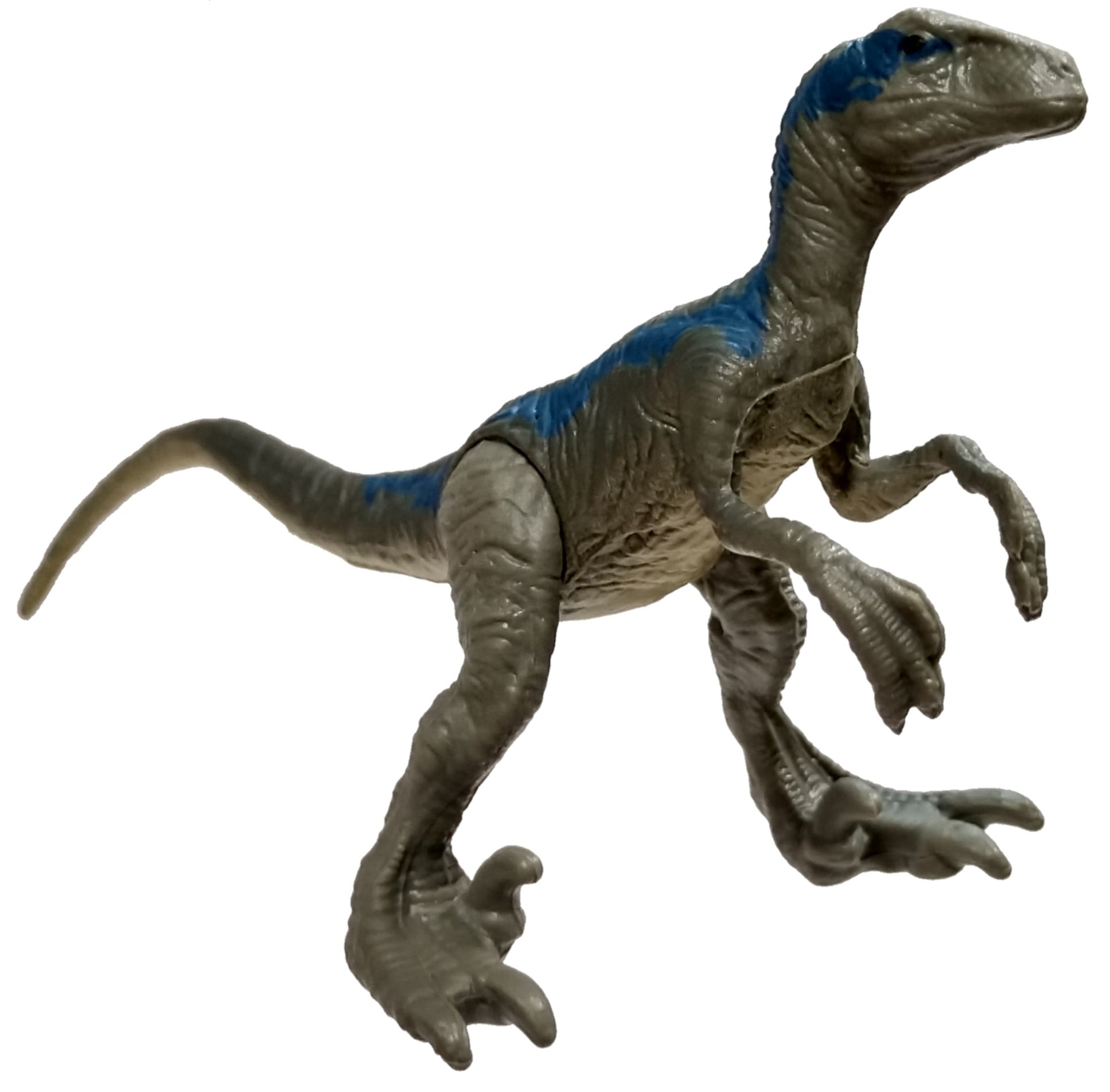 figurine velociraptor blue