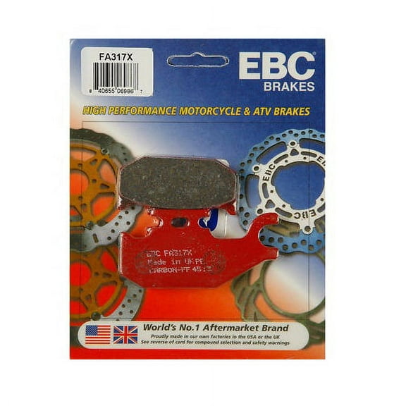 EBC X Series Brake Pad - Front for John Deere Trail Buck 650 EXT 2004-2008