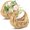Brown, variant on Flower Girl Basket Set of 2, Reusable,for Wedding Petals, Confetti, Candy & Gifts; Lightweight