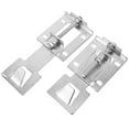 thumbnail image 2 of Miangastore 2pcs Range Hood Mounting Support Adjustable Up or Down Lifting Hook Floating Hanging Plate, 2 of 8