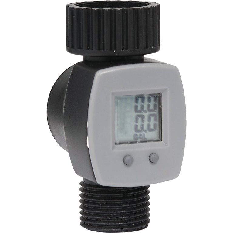 Inline Garden Hose Flow Meter Fasci Garden