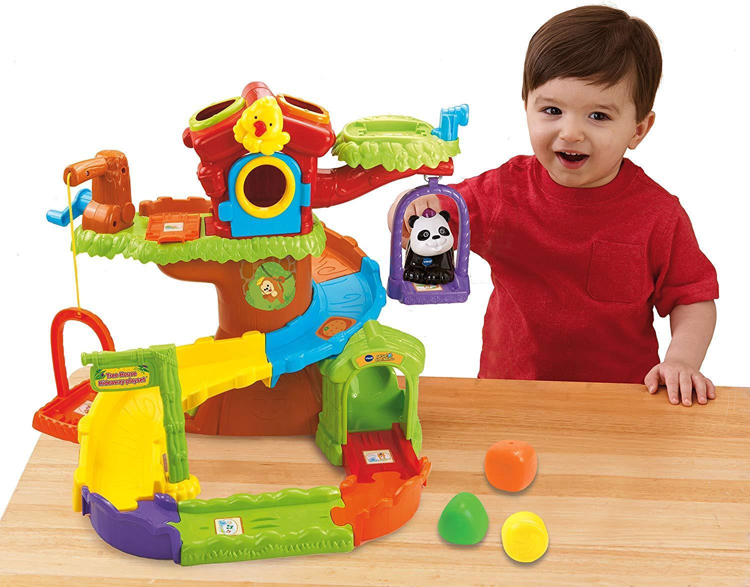 VTech Go! Go! Smart Animals Tree House Hideaway Play Set - image 3 of 4