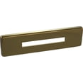 thumbnail image 3 of Westbrass Sch. 40 PVC Tip-Toe Bathtub Drain Trim with Linear Overflow, Polished Brass, 3 of 11