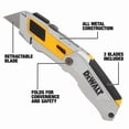 thumbnail image 2 of DeWalt 6-3/4" Folding Utility Knife Yellow 1 pk, 2 of 2