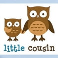 thumbnail image 2 of CafePress - Little Cousin Mod Owl Infant Bodysuit - Baby Light Bodysuit, Size Newborn - 24 Months, 2 of 4