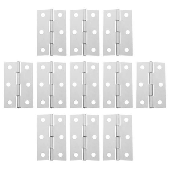 WORGEOUS Cabinet Hinges Silver 18Pcs 2.5 Inch